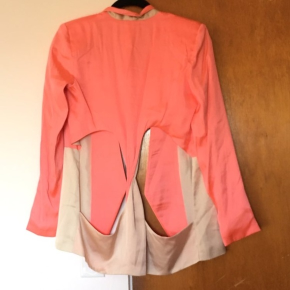 Cameo Take Me Over Silky Cutout Blazer - Picture 2 of 8